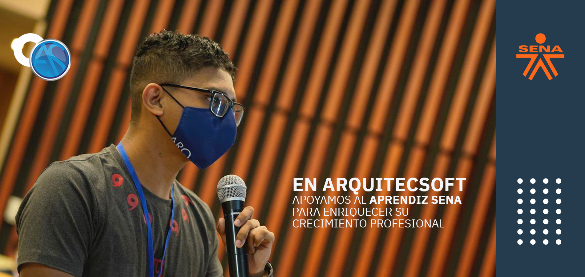 ArquitecSOFT apoya al aprendiz SENA 