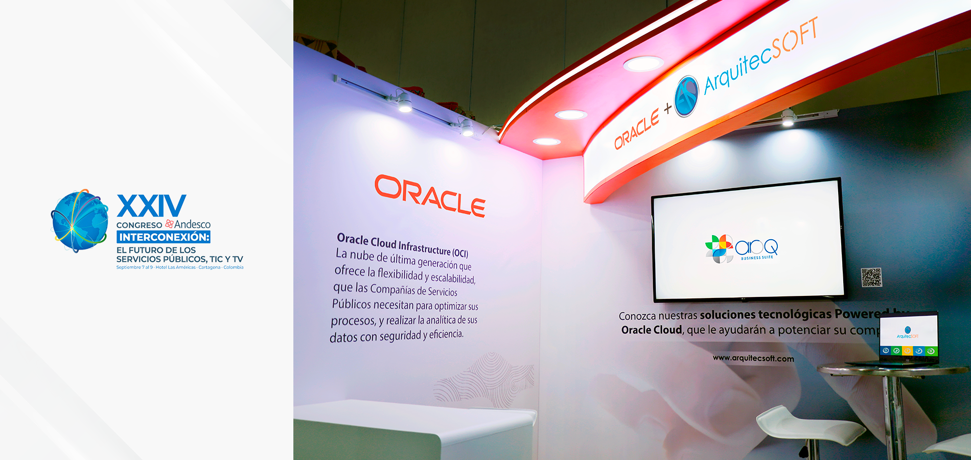 Oracle + ArquitecSOFT presentes en ANDESCO